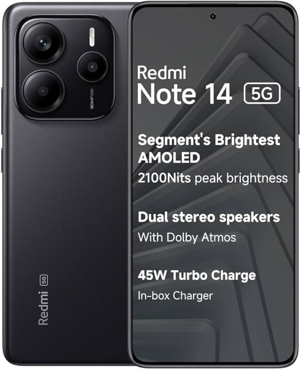 گوشی موبایل شیائومی مدل Redmi Note 14 4G دو سیم کارت ظرفیت 256 گیگابایت و رم 8 گیگابایت